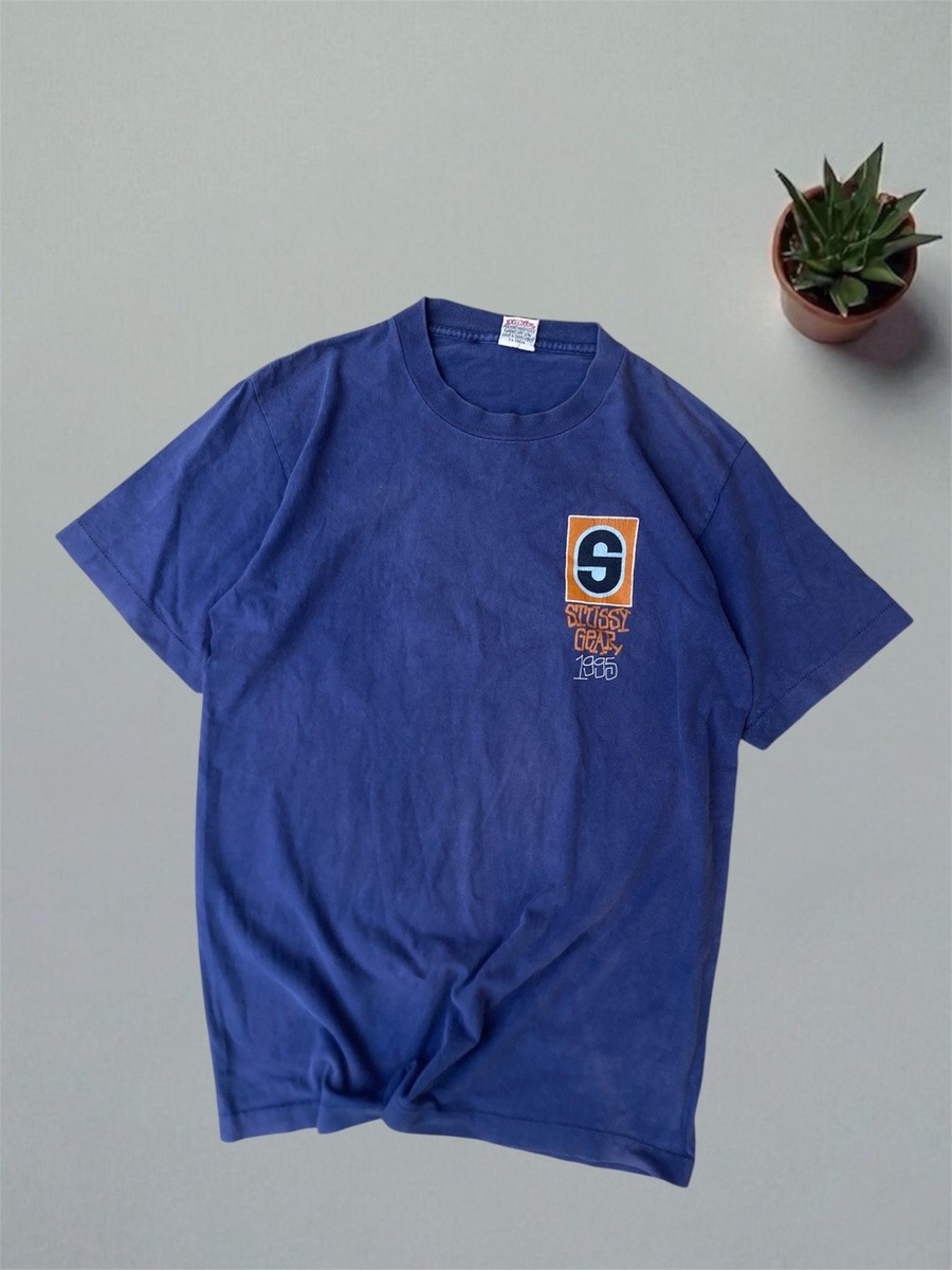 Vintage 90s Stussy Gear 1995 T-Shirt Single Stitch Made in USA