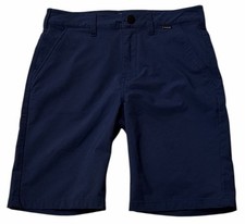 Hurley Cargo Shorts Boys Sz 16 Navy Blue Polyester Blend Vietnam