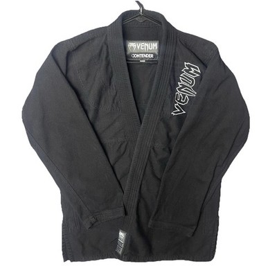 Venom Contender BJJ Gi Size A2.5 100% Cotton Black