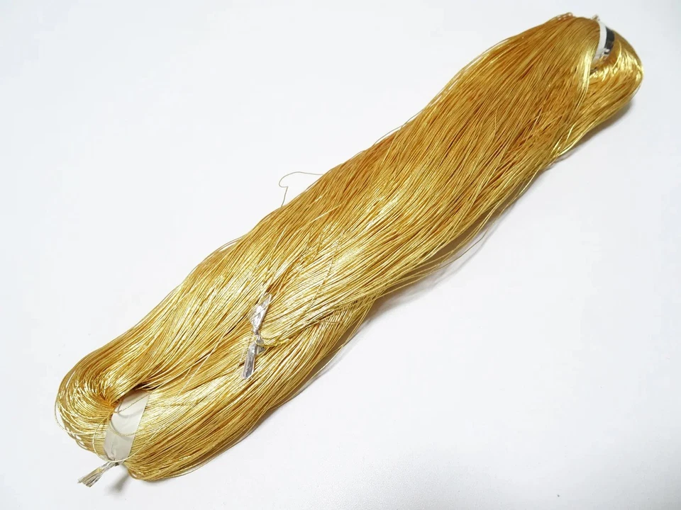 10 Meters Authentic Japanese Kinran - .5mm Gold Embroidery Thread Couching - Image 2 of 2