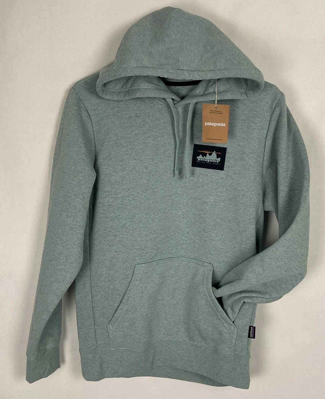 Patagonia Womens Sweatshirt Sz M 73’ Skyline Uprisal Hoodie Mens S 42x27” New