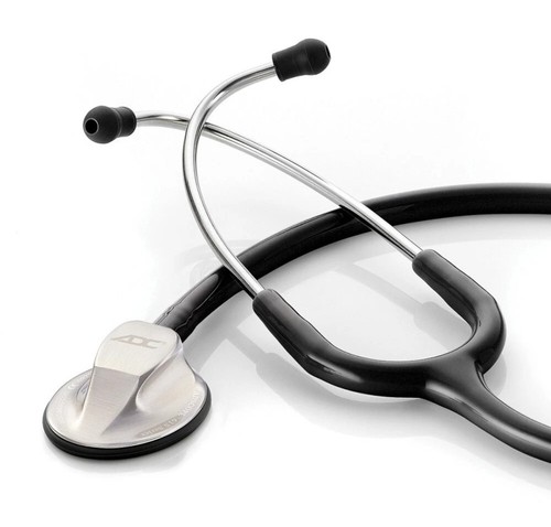 ADC Adscope Single Head Diaphragm Acoustic Stethoscope Black