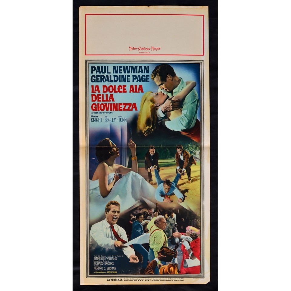 Locandina di La dolce ala della giovinezza (1962)