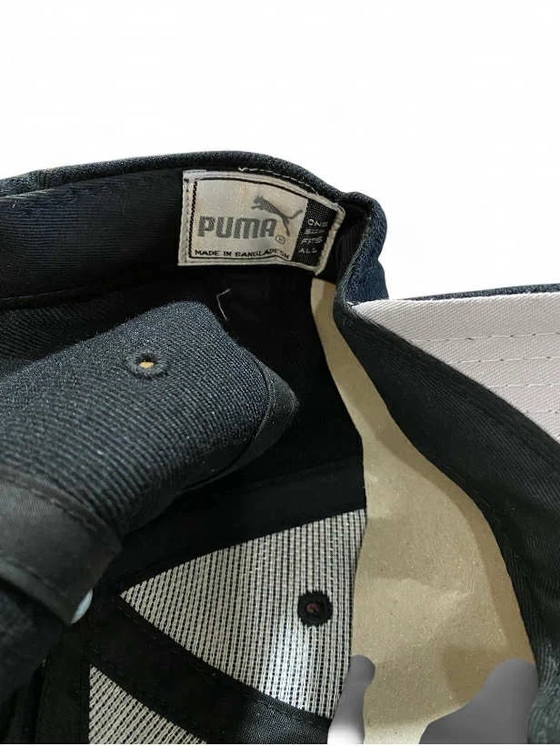 Boné Snapback Vintage Pittsburgh Pirates Puma Anos 90 Mistura de Lã Novo com etiquetas - Imagem 3 de 4