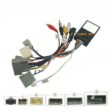 For Honda Crv 2010-2013 Car Radio Stereo Power Wiring Harness 360 Camera Navi For Honda Crv 2010-2013 Car Radio Stereo Power Wiring Harness 360 Camera Navi