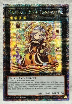 Madolche Queen Tiaramisu (Quarter Century Secret Rare) BLMR-EN076 Battles of...