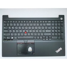 NEW 5M10V16998 For Lenovo Thinkpad E15 20RD 20RE Palmrest No-Backlit Keyboard