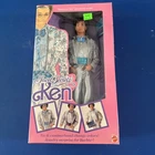 Vtg Jewel Secrets Barbie Ken Doll-Color Changing Tie-1987-NIB Damaged Box