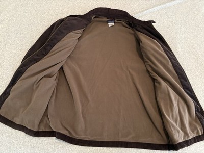 Vintage Patagonia Full Zip Brown Corduroy Jacket Mens Large | eBay