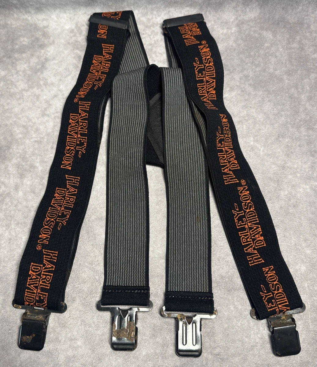 HARLEY DAVIDSON ハーレーダビッドソン サスペンダー 　美品 Harley-Davidson Black Elastic Suspenders for Men for sale | eBay