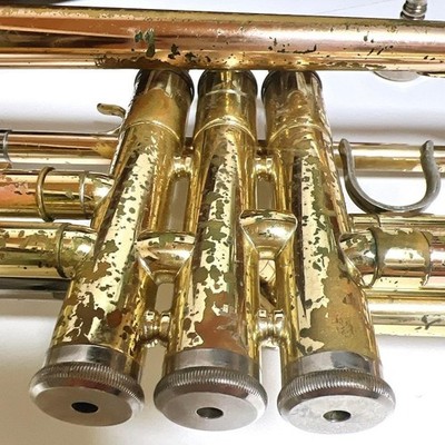 YAMAHA YTR-3320 トランペット ゴールドブラス ラッカー#3008 Nikkan YAMAHA YTR-3320 Trumpet Gold lacquer Operation confirmed w