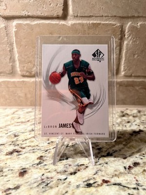 LeBron James 2010-11 Upper Deck SP Authentic #23 St Vincent St Mary High School