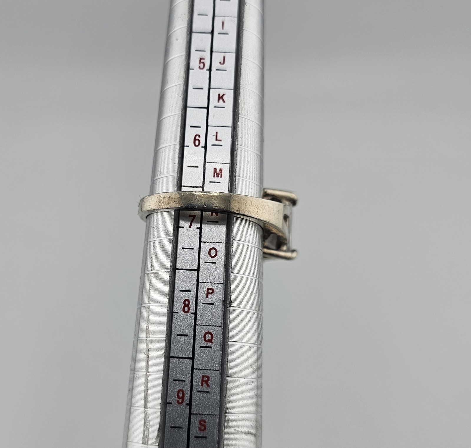 925 Split Shank Ring - Emerald Cut Solitaire 1055 - image 8