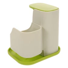 Soap Dispenser for Kitchen Sink Hand Countertop Storage Organizer