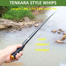 Bakawa Telescopic  Tenkara  Fishing Whip Rod Light Portable 1.8m to 5.4m