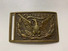 Original American Civil War M1851 Union Eagle Belt Buckle