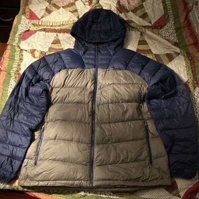 Columbia Mens Centennial Creek Down Hooded Zip-up Jacket Men's 2XL