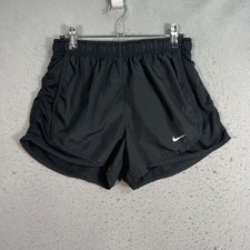 Nike Black Dri-Fit Running Shorts Womens Medium Lightweight Athletic Gym