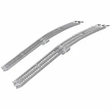 Yutrax XL Folding Arch Ramps - Pair - 12in.x89in. Open, 12in.x44.5in. Closed