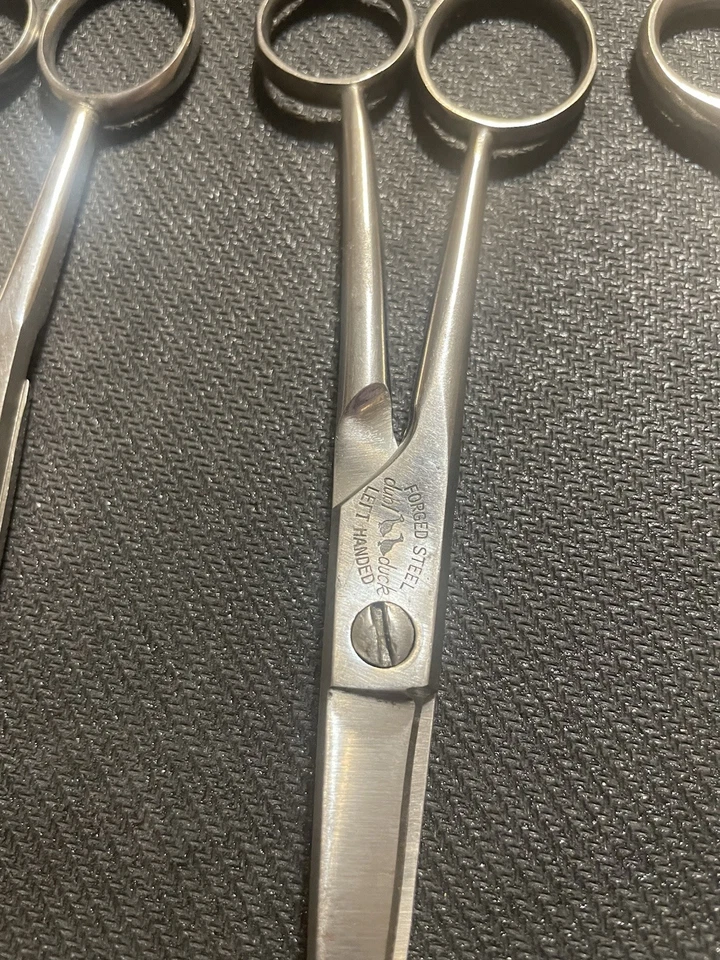 Tijeras Temper Rite 18 de colección, Fromm Neverrust, Pearl duck, Economy Supply Co. Foto 4 de 4