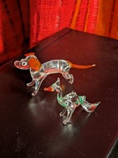 2 Murano Glass Hand blown