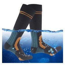 Waterproof Knee High Socks for Women, Beathable Beach Volleyball Rain Sand Mu...