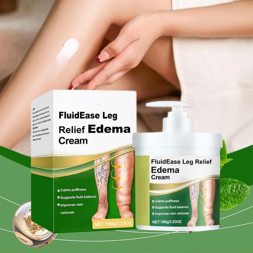 Crema antiedema para eliminar la hinchazón de las piernas del brazo pomada para aliviar el dolor 100 g - Imagen 4 de 10