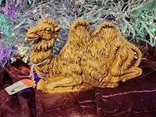 Vintage Fontanini Camel Manger Nativity Depose Italy 313 Series 1983 Laying