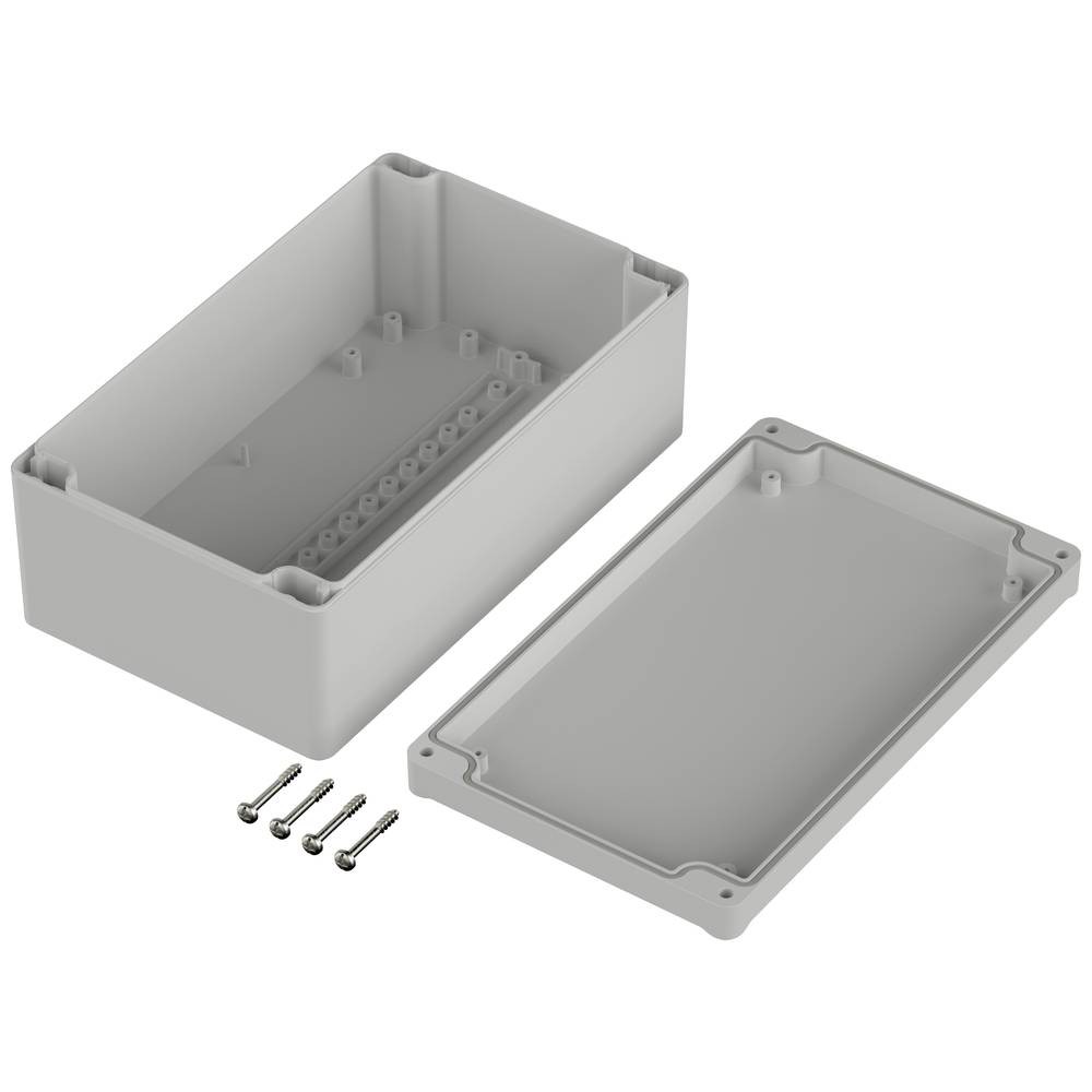 Boîtier d'extérieur Bopla polycarbonate gris étanche électricité - 2
