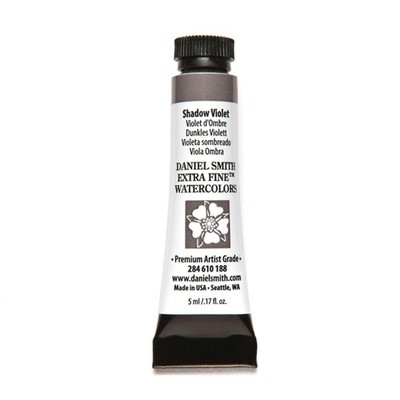 Daniel Smith Extra Fine Watercolor Paint, 5ml Tube, Shadow Violet, 284610188,