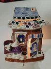 BLUE SKY 2009 Gingerbread House Christmas Post Office Tea Light Holder