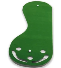 Incline Green Putting Par Practice Golf Aid Trainer Mini Home Mat Indoor Out New