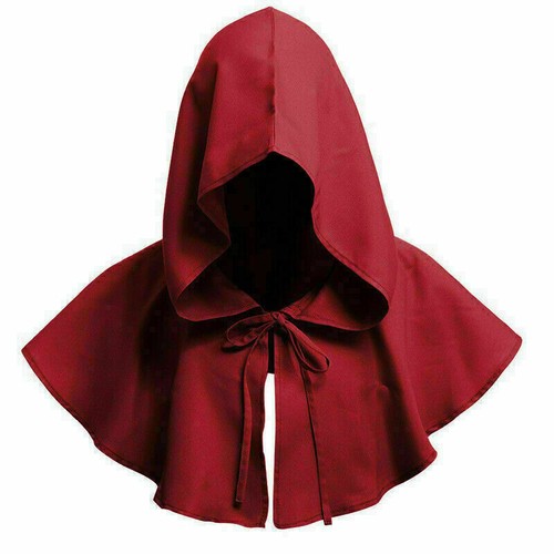 Unisex Mittelalterliche Renaissance Volle Umhang Cape Party Cosplay Kostüm - Bild 4 von 17