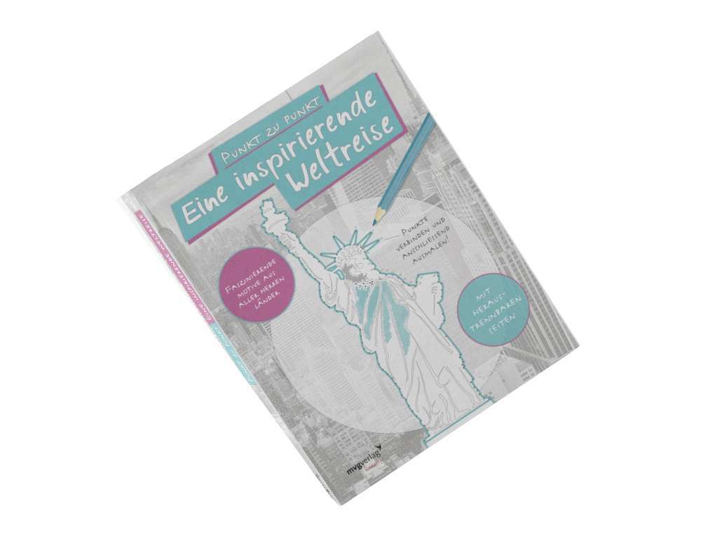 Thumbnail - Punkt Zu Punkt: Eine Inspirierende Weltreise: Malbuch Für Erwachsene |