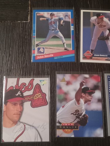 7 Card John Smoltz Lot Atlanta Braves Great Cards Rare - Picture 2 of 4