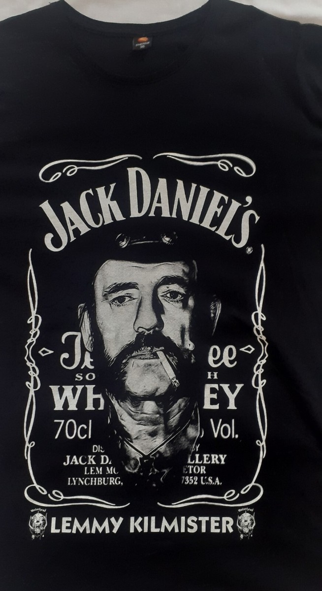 Official Lemmy 'MF'ing' T-Shirt - Black Cotton Tee, Unisex Sizing, Machine Washable - View #2