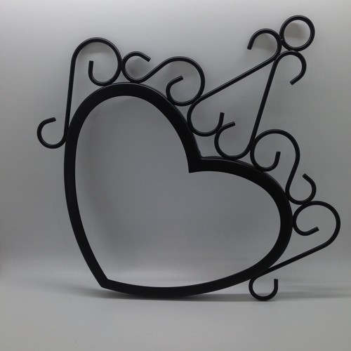 Metal Heart Pictures Frame For Stain Glass Or Crafts - No Glass - Picture 2 of 3