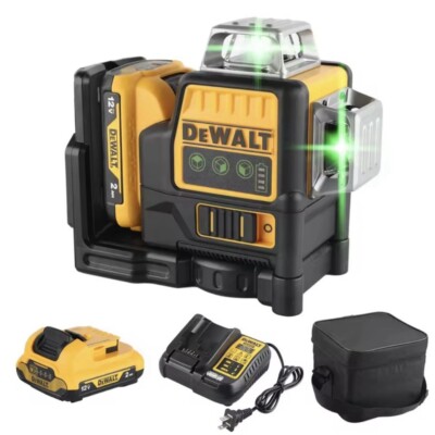 DeWalt DW089LG 12V 3 x 360 Green Line Laser one(Battery, Charger ,Box)favorable