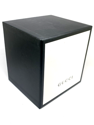 Gucci Watch Box Presentation Black White Cardboard Display Gift