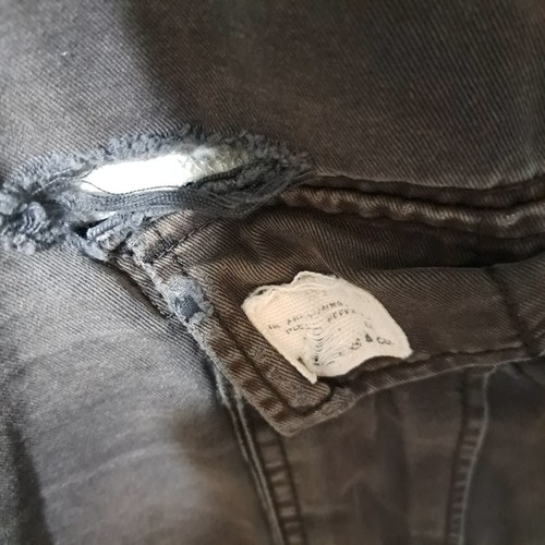 Levis Mens Shorts Size W42 Black Cargo Multi Pocket Zip Fly 100% Cotton Casual - 第 5/21 張圖片