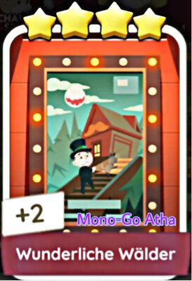 Mono-poly-go Wunderliche Wälder / Weird Woods 4   Set 9