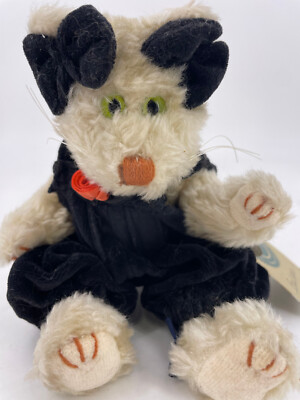Boyds Bear Plush -  (Cats) Black Felina B Catterwall (8'')  - #919701