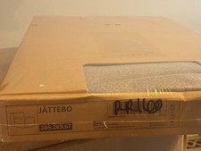 IKEA JATTEBO Cover 1-seat module with storage, Tonerud grey, 305.289.67