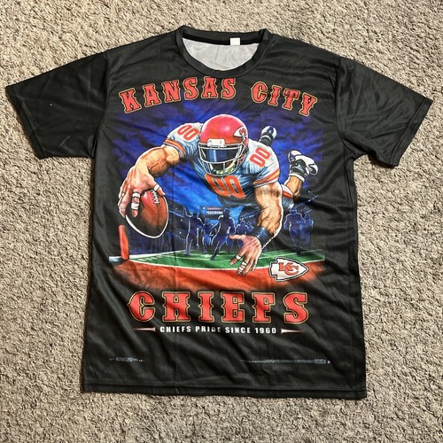 Kansas City Chiefs KC Jersey Style Shirt Mens Size XXL or 2XL NFL Lightweight