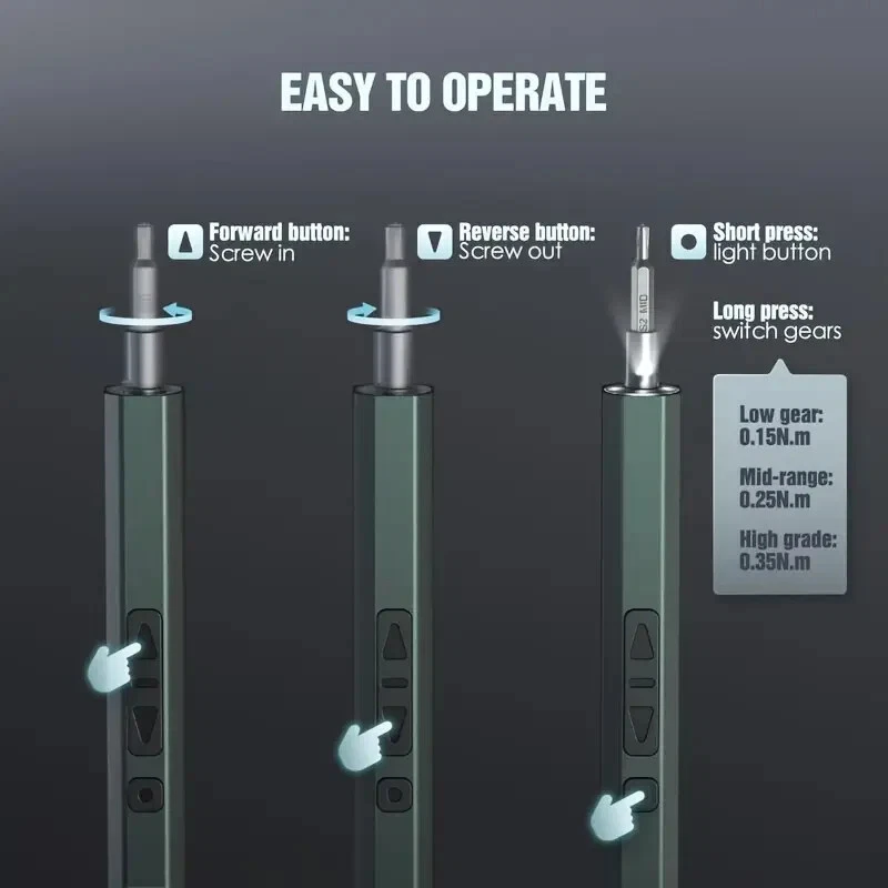 68 In 1 Mini Precision Electric Screwdriver set - Image 3 of 4