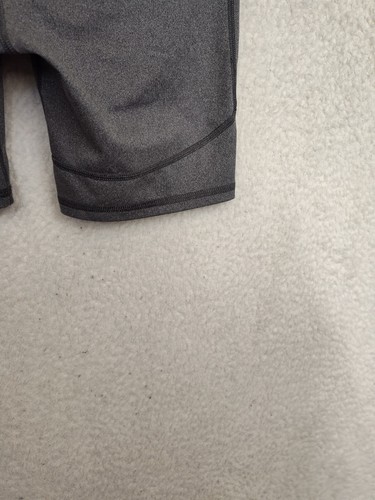 Under Armour Girls Short Large Gray Poly Blend Pull On Heat Gear Activewear - Picture 15 of 18