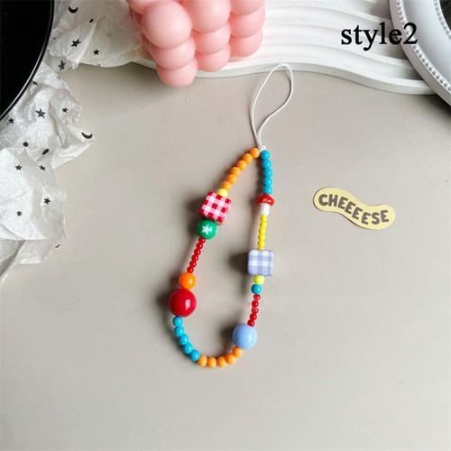 Bracelet Mobile Téléphone Charm Perles Chaîne Mode Bijoutier Anti-Perte Téléphone Cordon - Photo 48/51