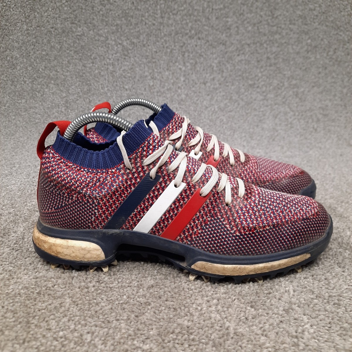 Adidas Red White And Blue Golf Shoes Adidas LE US Open ClimaCross
