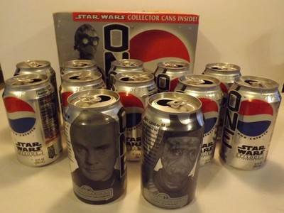 phantom menace pepsi cans