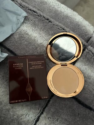Charlotte Tilbury Airbrush Flawless Finish Puder, 2 Farbtöne 8g Versand am selben Tag